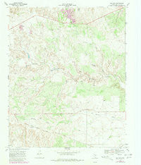 Mac Bain Texas Historical topographic map, 1:24000 scale, 7.5 X 7.5 Minute, Year 1968