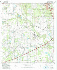 Macdona Texas Historical topographic map, 1:24000 scale, 7.5 X 7.5 Minute, Year 1991