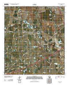 Macdona Texas Historical topographic map, 1:24000 scale, 7.5 X 7.5 Minute, Year 2010