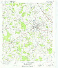 Madisonville Texas Historical topographic map, 1:24000 scale, 7.5 X 7.5 Minute, Year 1963