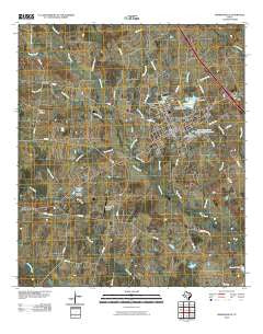 Madisonville Texas Historical topographic map, 1:24000 scale, 7.5 X 7.5 Minute, Year 2010