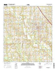 Madisonville Texas Current topographic map, 1:24000 scale, 7.5 X 7.5 Minute, Year 2016