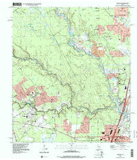 Maedan Texas Historical topographic map, 1:24000 scale, 7.5 X 7.5 Minute, Year 1995