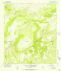 Magill Mountain Texas Historical topographic map, 1:24000 scale, 7.5 X 7.5 Minute, Year 1955