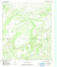 Magill Mountain Texas Historical topographic map, 1:24000 scale, 7.5 X 7.5 Minute, Year 1955