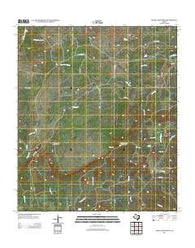Magill Mountain Texas Historical topographic map, 1:24000 scale, 7.5 X 7.5 Minute, Year 2012
