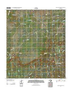 Magill Mountain Texas Historical topographic map, 1:24000 scale, 7.5 X 7.5 Minute, Year 2012