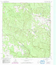 Magnolia West Texas Historical topographic map, 1:24000 scale, 7.5 X 7.5 Minute, Year 1962
