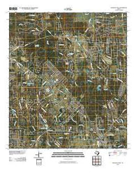 Magnolia East Texas Historical topographic map, 1:24000 scale, 7.5 X 7.5 Minute, Year 2010