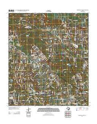Magnolia East Texas Historical topographic map, 1:24000 scale, 7.5 X 7.5 Minute, Year 2013