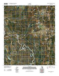 Magnolia Springs Texas Historical topographic map, 1:24000 scale, 7.5 X 7.5 Minute, Year 2010