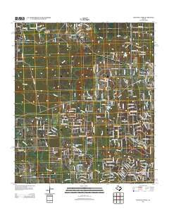 Magnolia West Texas Historical topographic map, 1:24000 scale, 7.5 X 7.5 Minute, Year 2013
