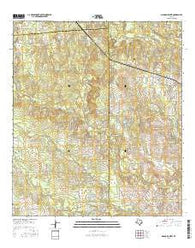 Magnolia West Texas Current topographic map, 1:24000 scale, 7.5 X 7.5 Minute, Year 2016