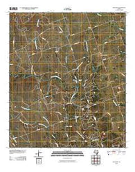 Mahomet Texas Historical topographic map, 1:24000 scale, 7.5 X 7.5 Minute, Year 2010