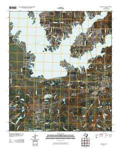 Malakoff Texas Historical topographic map, 1:24000 scale, 7.5 X 7.5 Minute, Year 2010