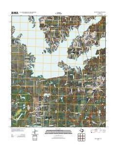 Malakoff Texas Historical topographic map, 1:24000 scale, 7.5 X 7.5 Minute, Year 2012