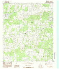 Mallard Hill Texas Historical topographic map, 1:24000 scale, 7.5 X 7.5 Minute, Year 1984