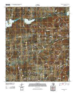 Mallard Hill Texas Historical topographic map, 1:24000 scale, 7.5 X 7.5 Minute, Year 2010
