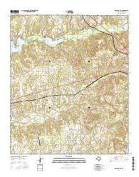 Mallard Hill Texas Current topographic map, 1:24000 scale, 7.5 X 7.5 Minute, Year 2016