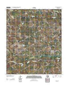 Malone Texas Historical topographic map, 1:24000 scale, 7.5 X 7.5 Minute, Year 2013