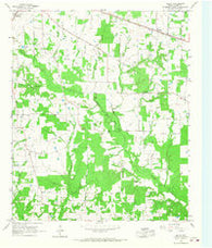 Malta Texas Historical topographic map, 1:24000 scale, 7.5 X 7.5 Minute, Year 1965