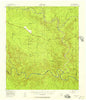 Malvado Texas Historical topographic map, 1:62500 scale, 15 X 15 Minute, Year 1943