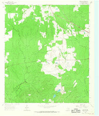 Manning Texas Historical topographic map, 1:24000 scale, 7.5 X 7.5 Minute, Year 1963