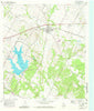 Manor Texas Historical topographic map, 1:24000 scale, 7.5 X 7.5 Minute, Year 1968