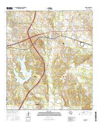 Manor Texas Current topographic map, 1:24000 scale, 7.5 X 7.5 Minute, Year 2016