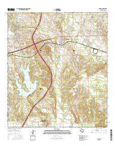 Manor Texas Current topographic map, 1:24000 scale, 7.5 X 7.5 Minute, Year 2016