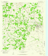 Mansfield Texas Historical topographic map, 1:24000 scale, 7.5 X 7.5 Minute, Year 1959