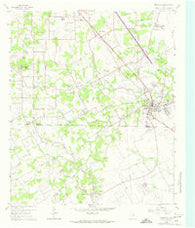 Mansfield Texas Historical topographic map, 1:24000 scale, 7.5 X 7.5 Minute, Year 1959