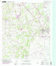 Mansfield Texas Historical topographic map, 1:24000 scale, 7.5 X 7.5 Minute, Year 1959