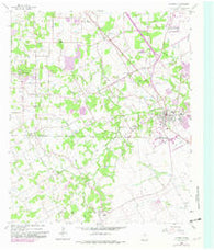Mansfield Texas Historical topographic map, 1:24000 scale, 7.5 X 7.5 Minute, Year 1959