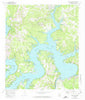 Mansfield Dam Texas Historical topographic map, 1:24000 scale, 7.5 X 7.5 Minute, Year 1968