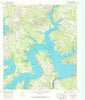 Mansfield Dam Texas Historical topographic map, 1:24000 scale, 7.5 X 7.5 Minute, Year 1968