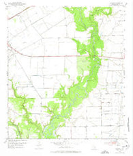 Manson Texas Historical topographic map, 1:24000 scale, 7.5 X 7.5 Minute, Year 1952