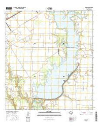 Manson Texas Current topographic map, 1:24000 scale, 7.5 X 7.5 Minute, Year 2016