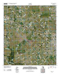 Manvel Texas Historical topographic map, 1:24000 scale, 7.5 X 7.5 Minute, Year 2010