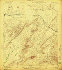 Marathon Texas Historical topographic map, 1:62500 scale, 15 X 15 Minute, Year 1921