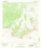 Marathon Gap Texas Historical topographic map, 1:24000 scale, 7.5 X 7.5 Minute, Year 1968