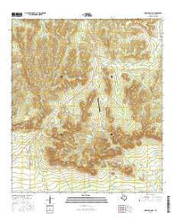 Marathon Gap Texas Current topographic map, 1:24000 scale, 7.5 X 7.5 Minute, Year 2016