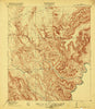Maravillas Canyon Texas Historical topographic map, 1:62500 scale, 15 X 15 Minute, Year 1919