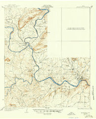 Marble Falls Texas Historical topographic map, 1:62500 scale, 15 X 15 Minute, Year 1932