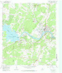 Marble Falls Texas Historical topographic map, 1:24000 scale, 7.5 X 7.5 Minute, Year 1967