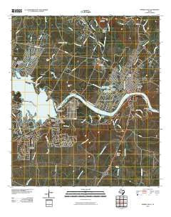 Marble Falls Texas Historical topographic map, 1:24000 scale, 7.5 X 7.5 Minute, Year 2010