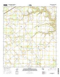 Marcado Creek Texas Current topographic map, 1:24000 scale, 7.5 X 7.5 Minute, Year 2016