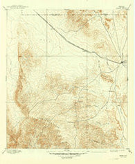 Marfa Texas Historical topographic map, 1:125000 scale, 30 X 30 Minute, Year 1895