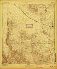 Marfa Texas Historical topographic map, 1:125000 scale, 30 X 30 Minute, Year 1895