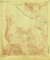 Marfa Texas Historical topographic map, 1:125000 scale, 30 X 30 Minute, Year 1895